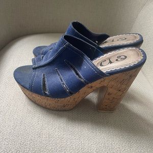 Wedge sandals. Size 7.5
